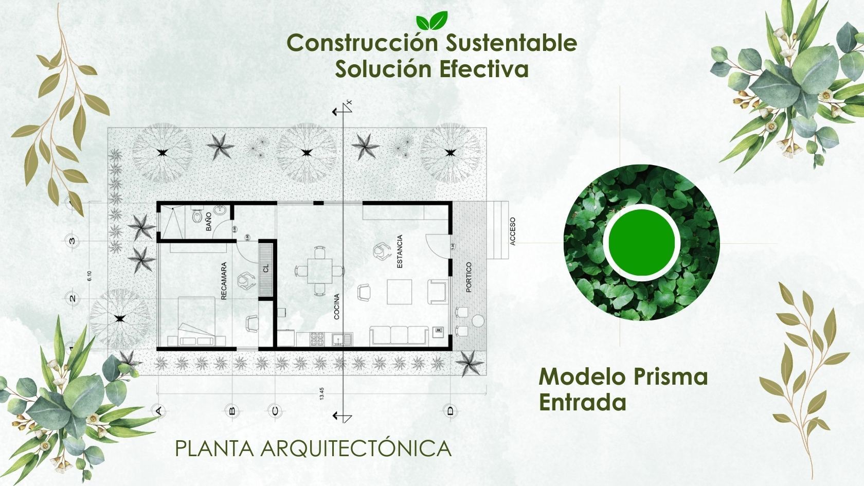 Casa autosustentable modelo Prisma, Yucatán 2024